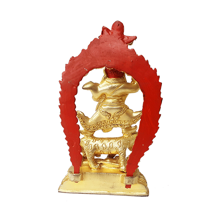 Dorje Drolo Gold Plated Statue 4.5"