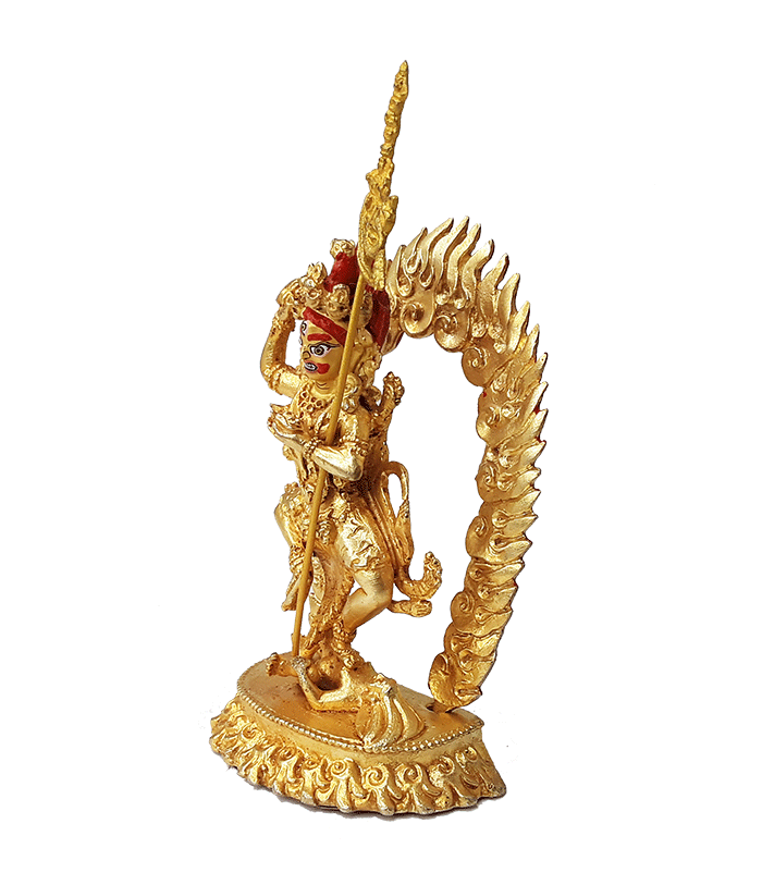 Troma Statue Gold Plated 3.5"