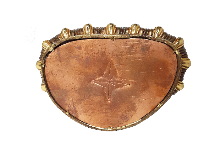 Amitabha Statue Gold Plated 9"