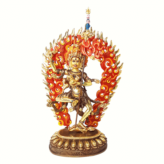 Troma Nagmo Statue Gold Plated  10.75""