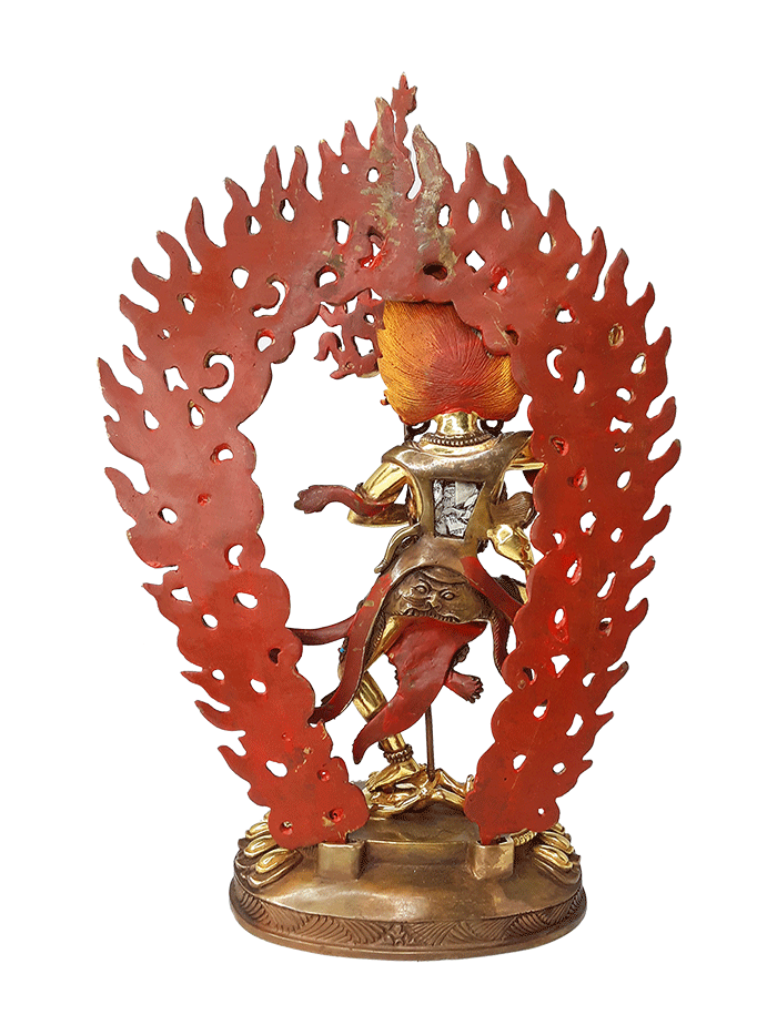 Troma Nagmo Statue Gold Plated  10.75""