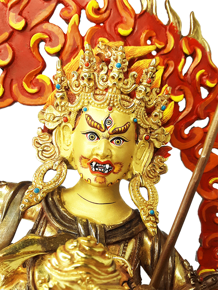 Troma Nagmo Statue Gold Plated 15.5"