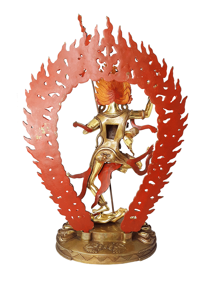 Troma Nagmo Statue Gold Plated 15.5"