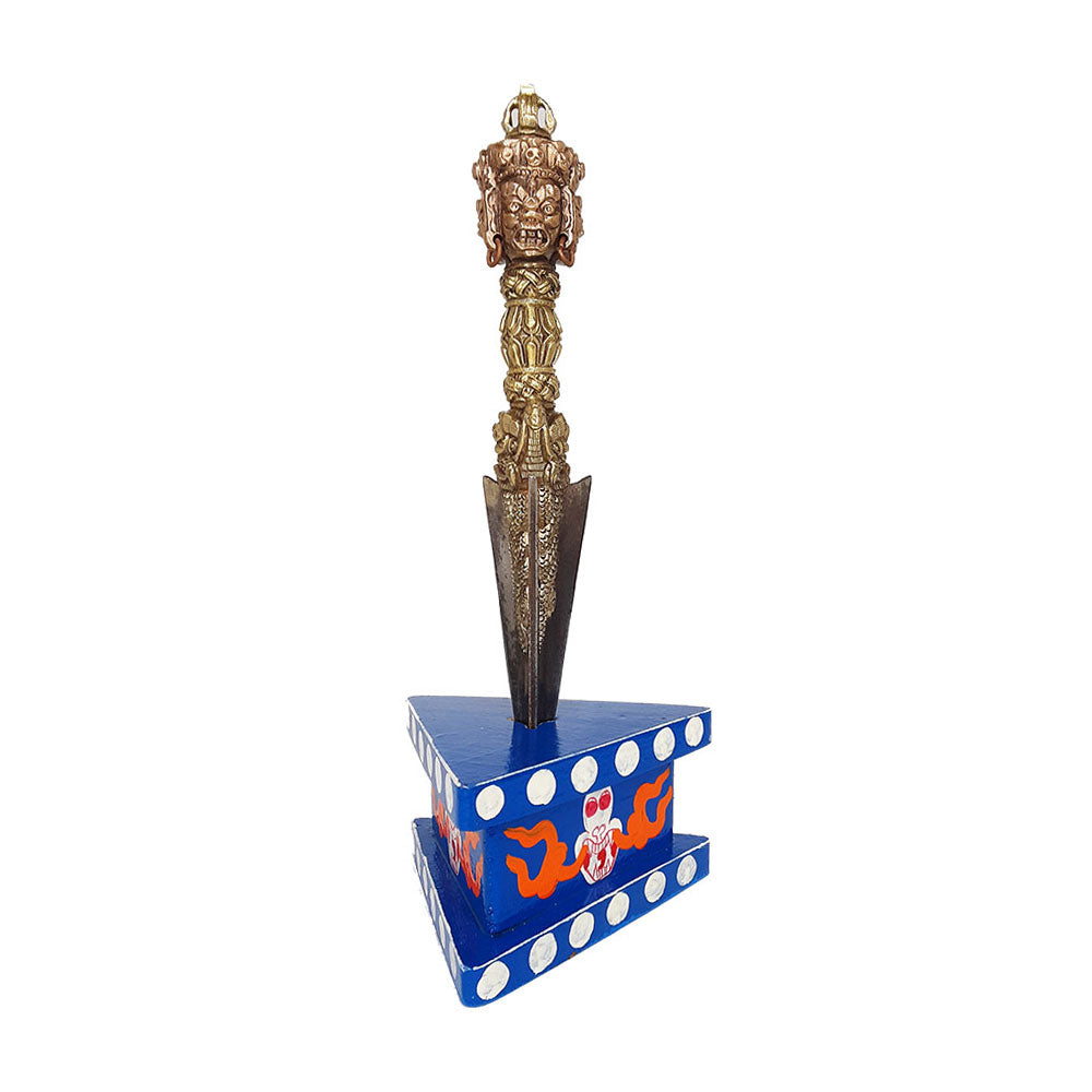 Wooden Phurba Stand (Various Sizes)