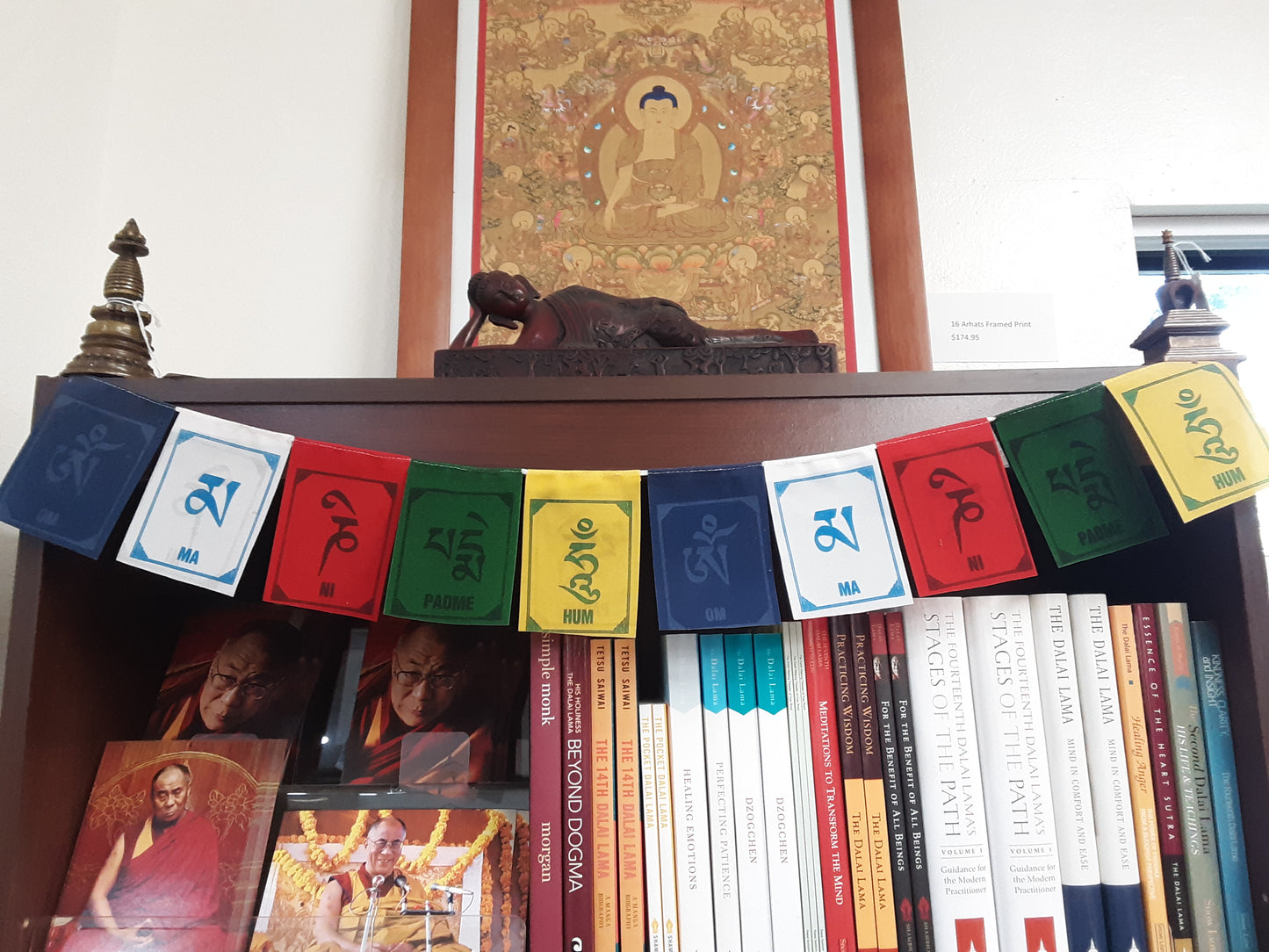 Mini Mani Prayer Flags 3"x4"