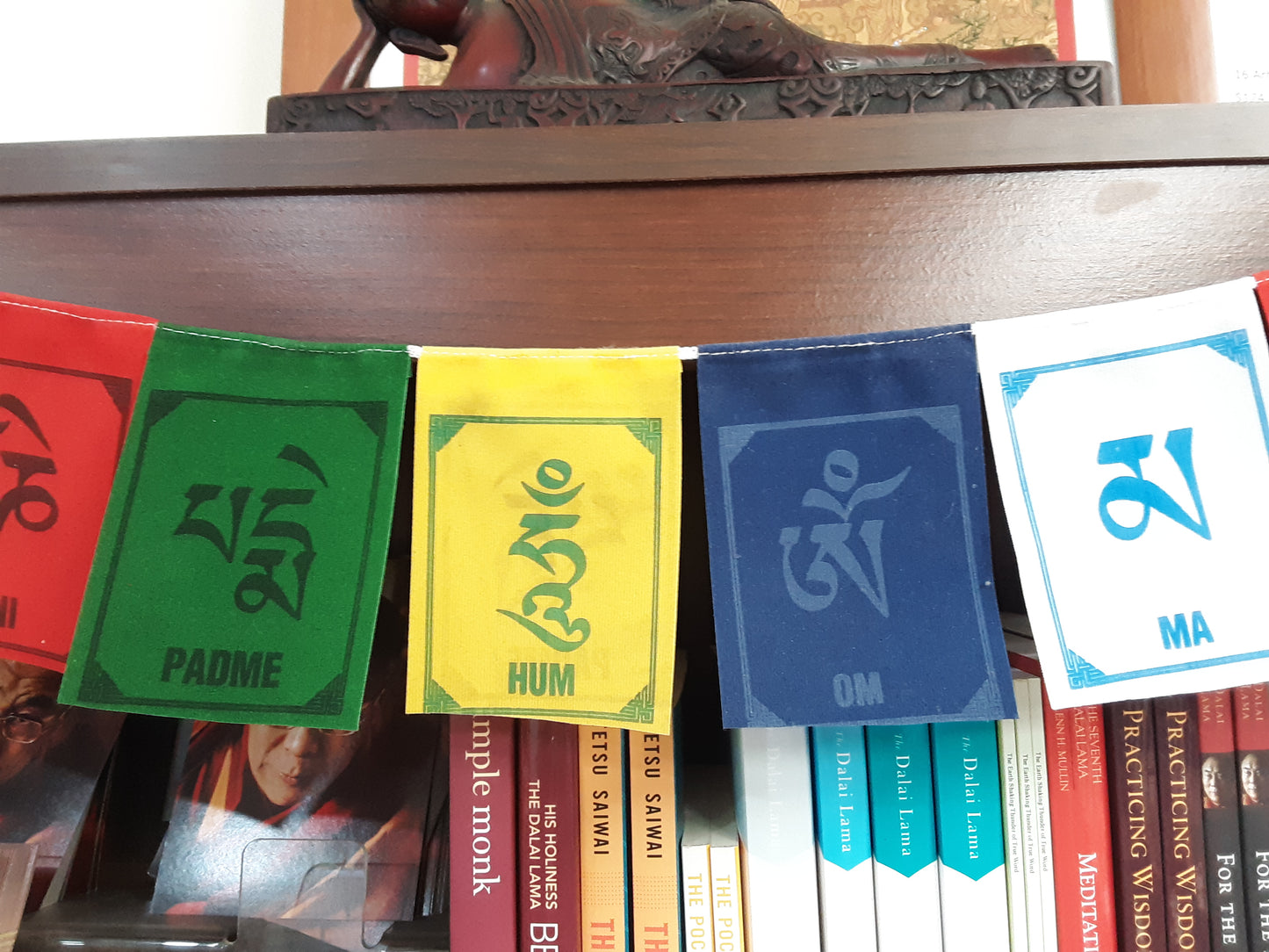Mini Mani Prayer Flags 3"x4"