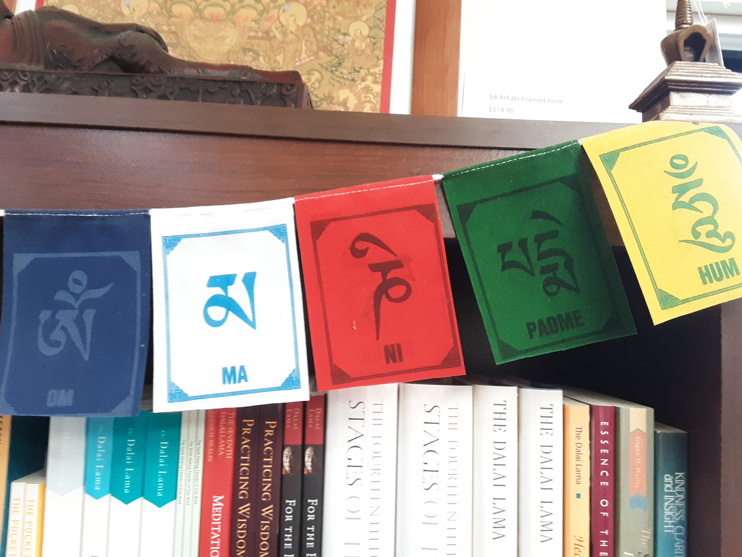 Mini Mani Prayer Flags 3"x4"