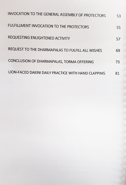 Dharma Protectors Daily Practice