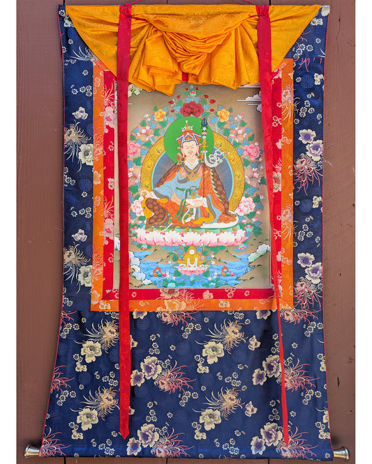 Guru Rinpoche Thangka 37"x51"