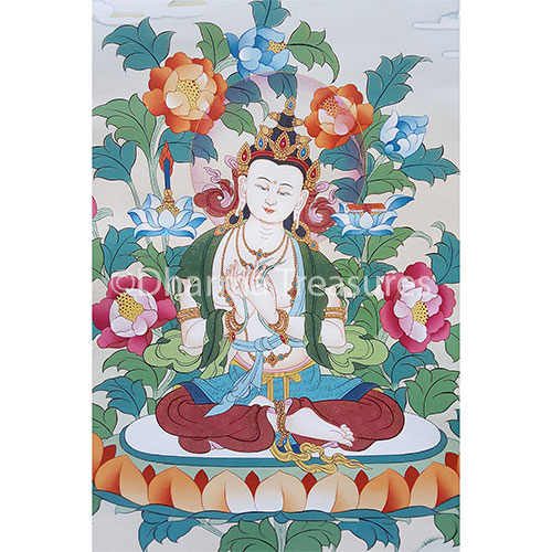 White Manjushri Photo (4x6)