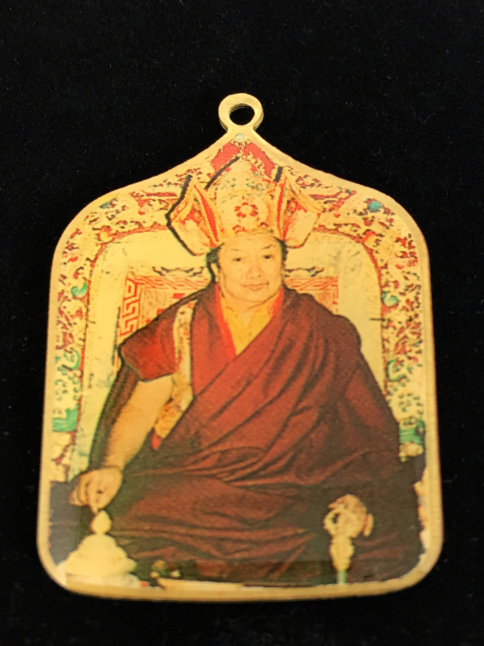 Minling Trichen / Terdak Lingpa Deity Medallion