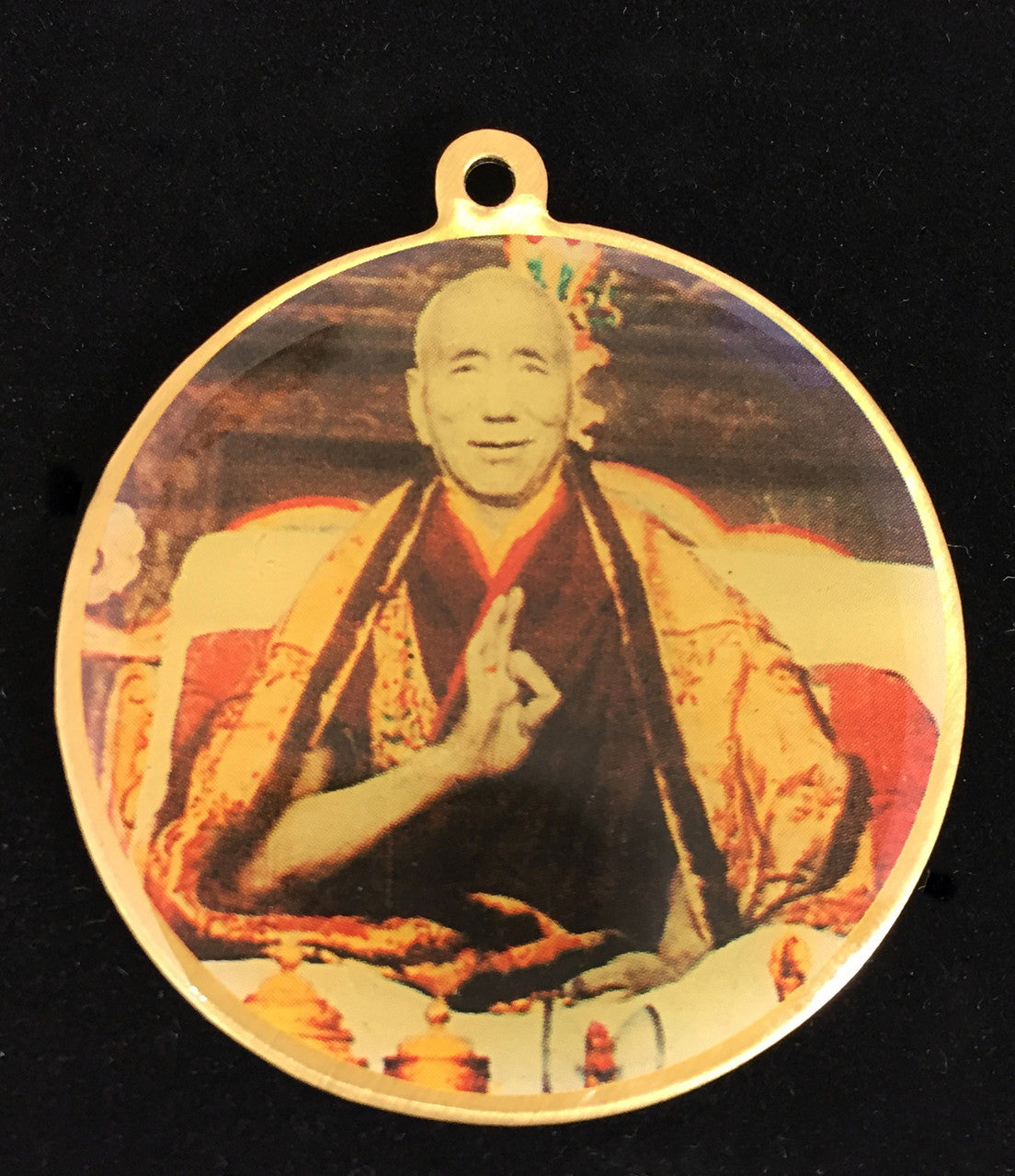 Jamyang Khyentse / Manjushri Deity Medallion