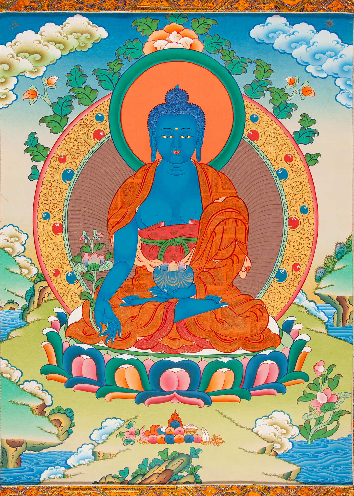 Medicine Buddha Photo (Various Sizes)