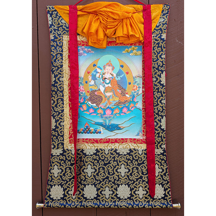 Guru Rinpoche Yabyum Thangka 31"x43"