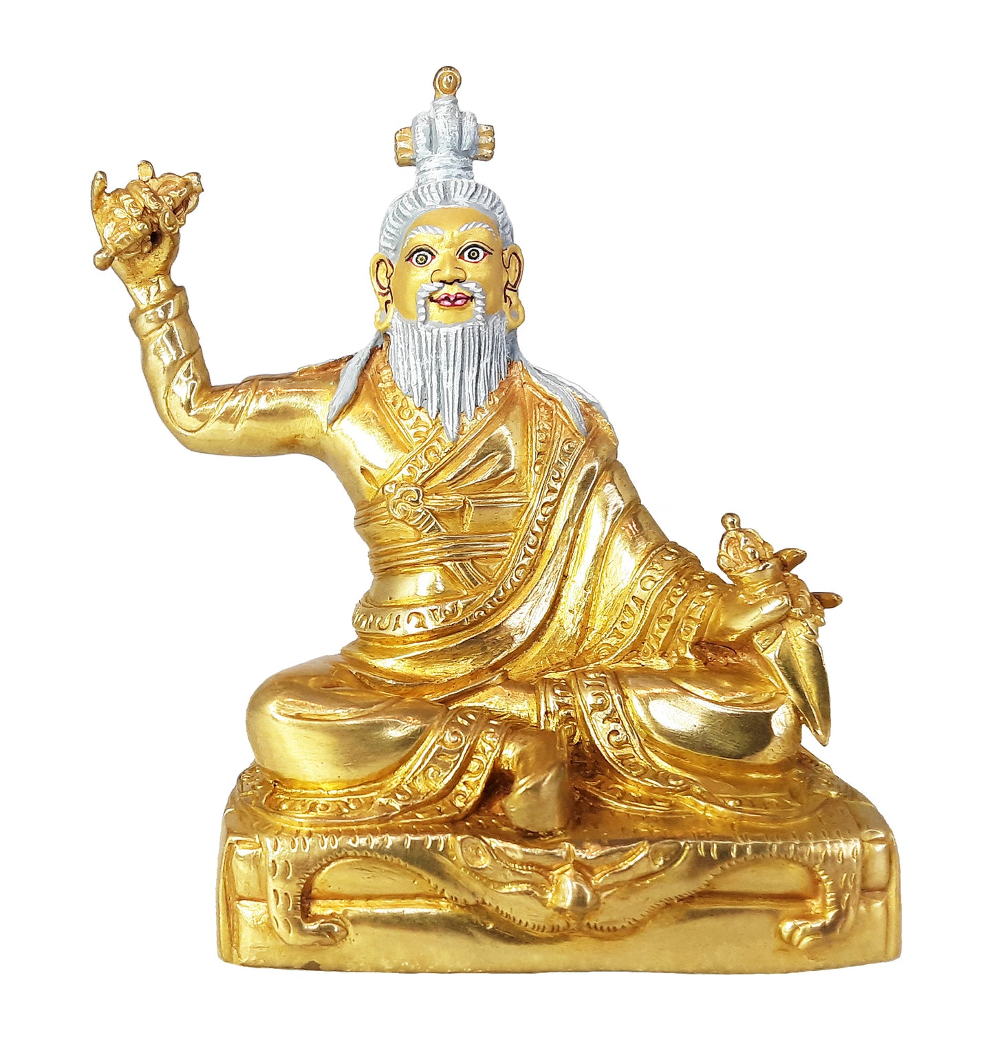 Statue, Dudjom Lingpa Gold Plated