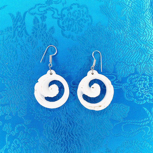 Conch Earrings, Large