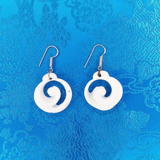 Conch Earrings, Medium
