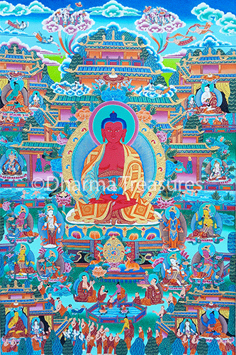 Amitabha Pureland Photo (Various Sizes)