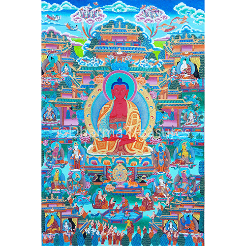 Amitabha Pureland Photo (Various Sizes)