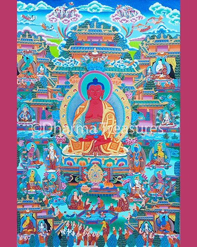 Amitabha Pureland Photo (Various Sizes)