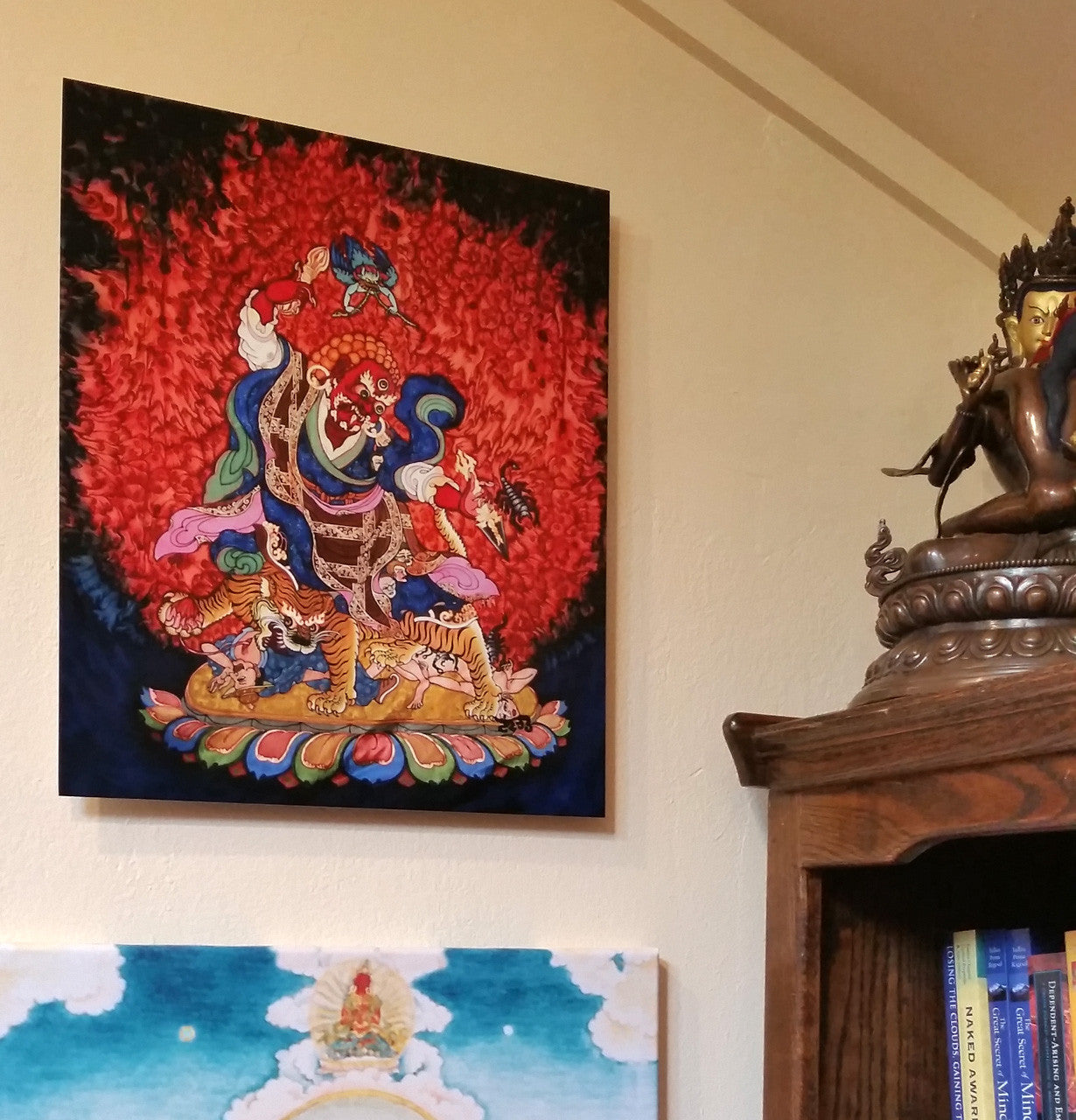 Dorje Drolo Canvas Print 16"x20" by Neljorma Tendron