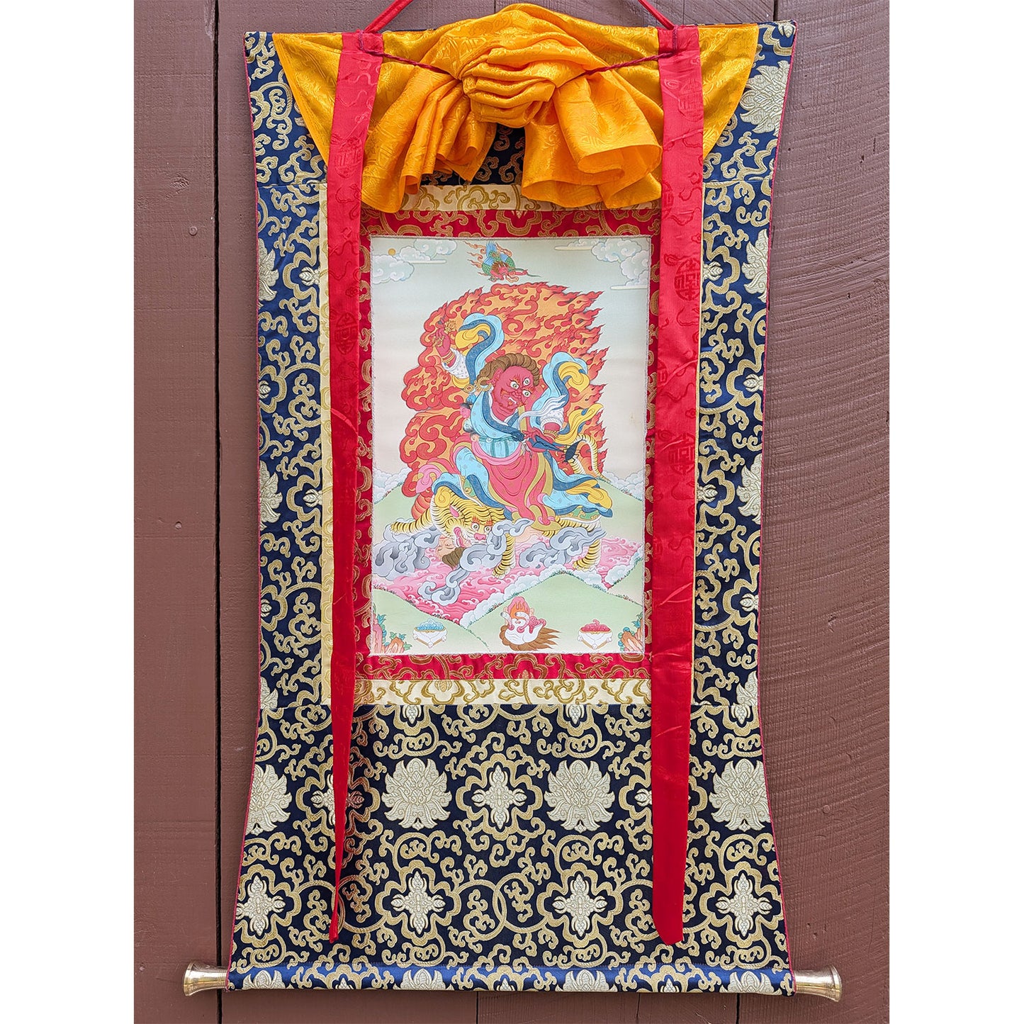 Dorje Drolo Thangka 29"x41"