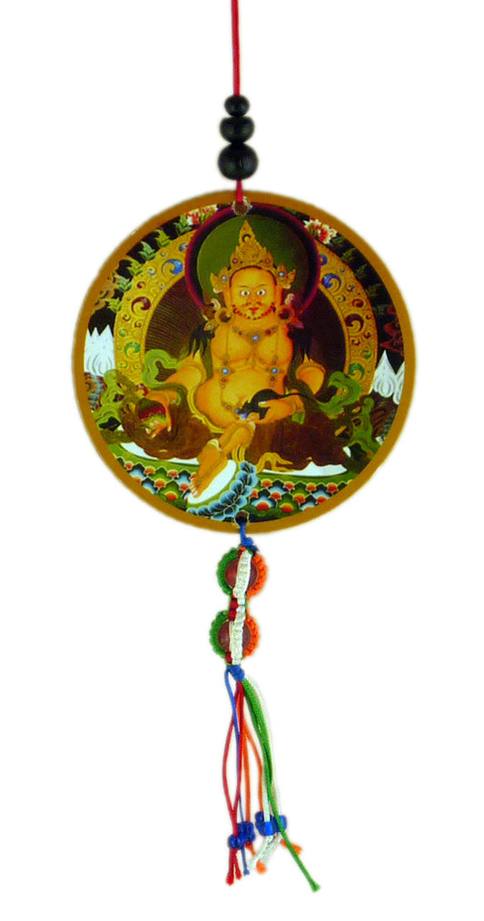 Dzambhala Hanging Medallion