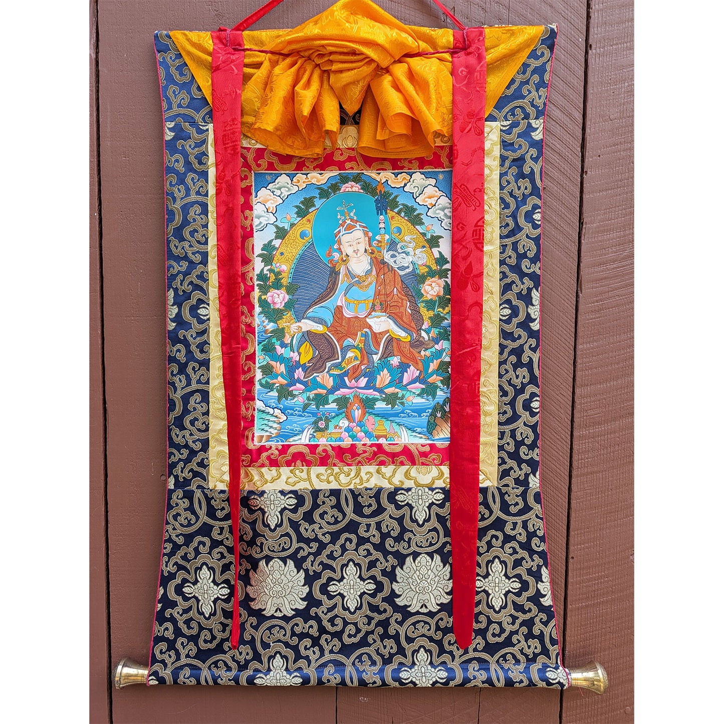 Guru Rinpoche Thangka 25" x 32"