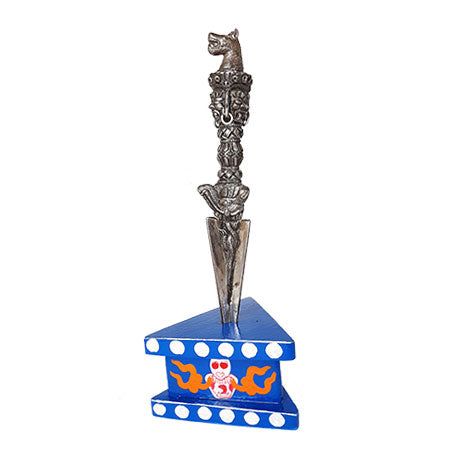 Iron Hayagriva Phurba,  8.5"