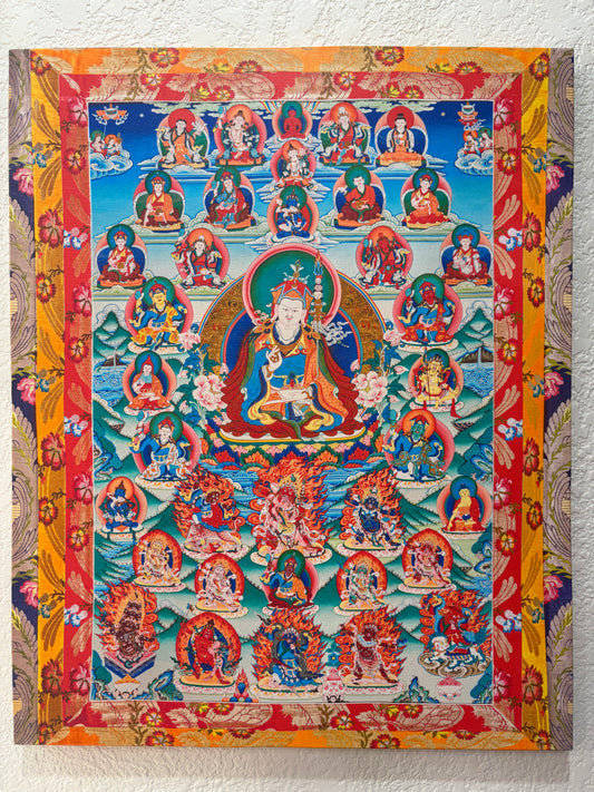 Seven Treasures Retinue Canvas Print 16"x20" (various colors) (DISCOUNTED)