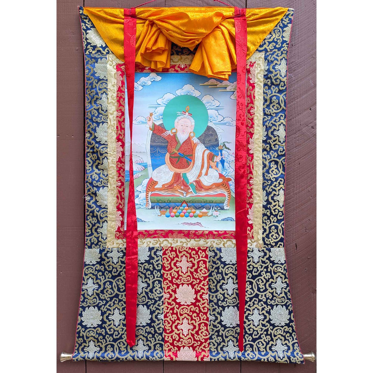 Dudjom Lingpa Thangka 38"x51"