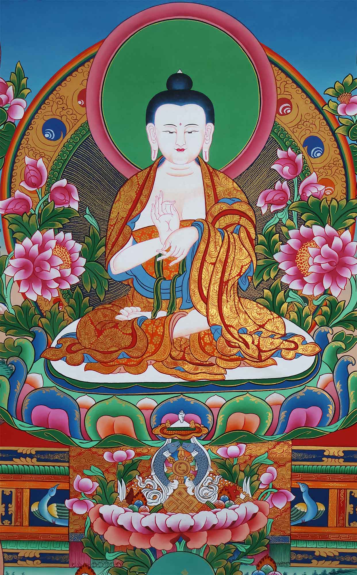 Garab Dorje Thangka 49"x70"