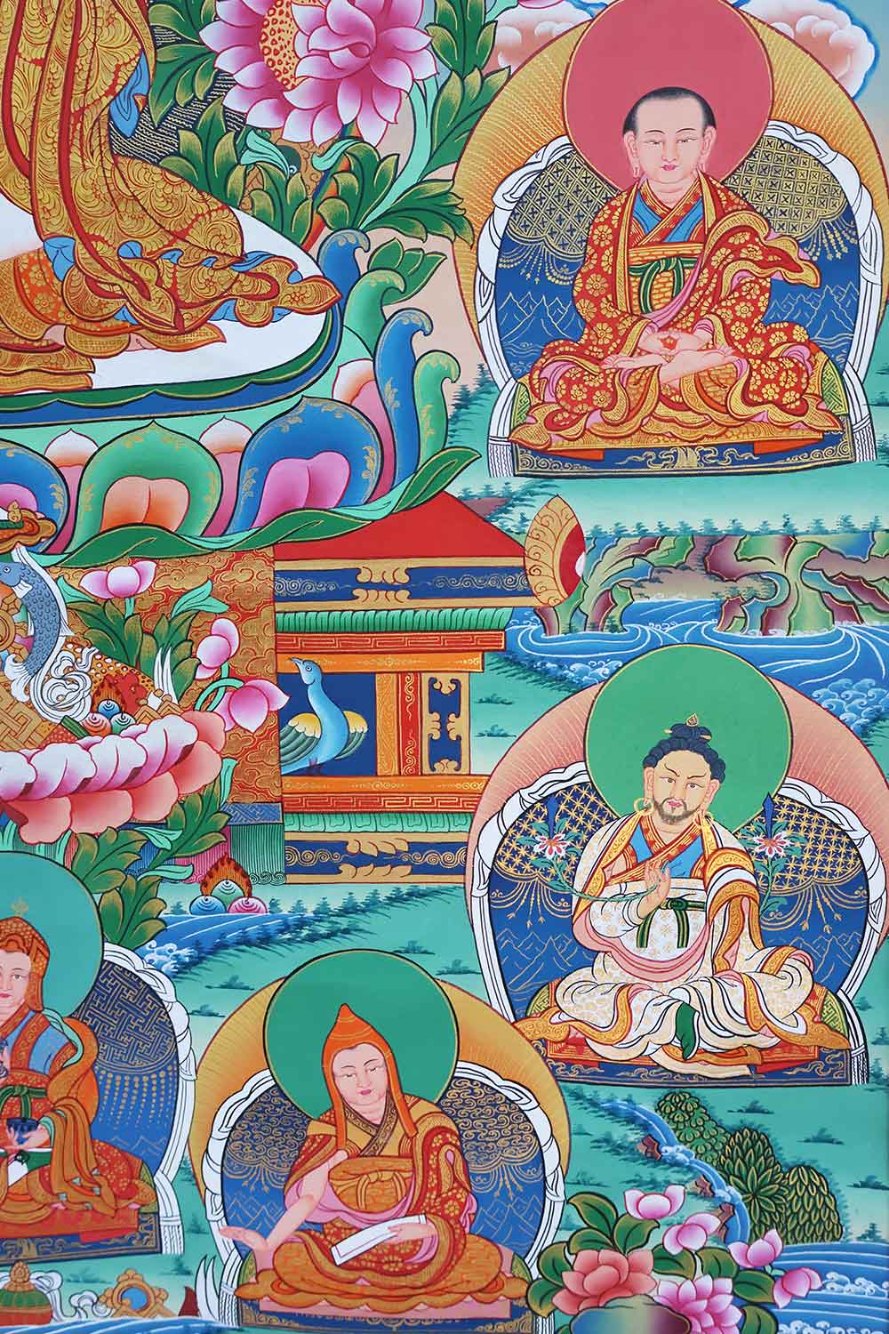 Garab Dorje Thangka 49"x70"