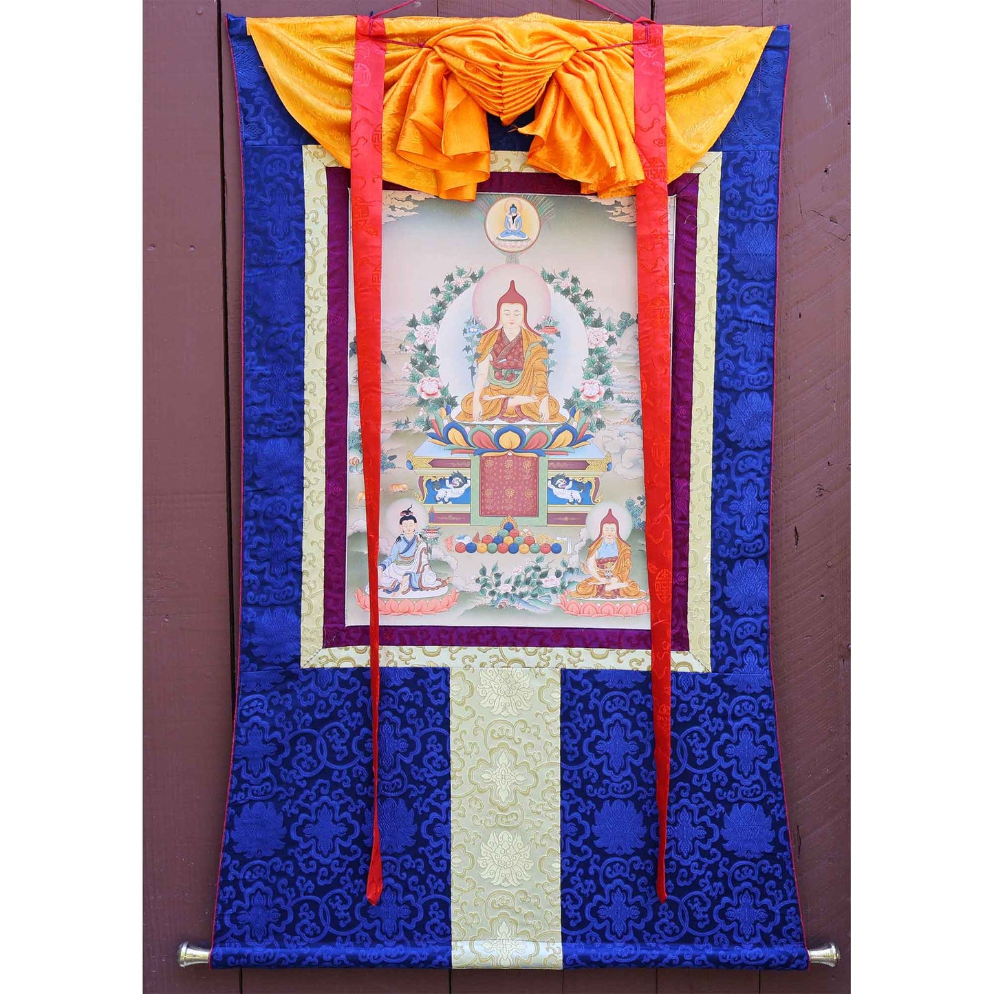 Longchenpa Thangka 37"x52"