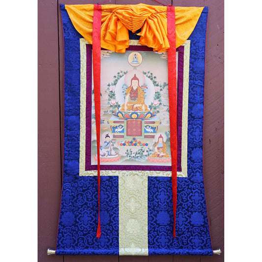 Longchenpa Thangka 37"x52"