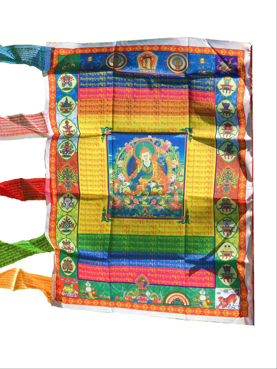 Vertical Guru Rinpoche Prayer Flag