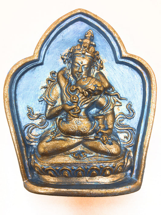 Blue Silver and Golden Vajrasattva Tsa Tsa