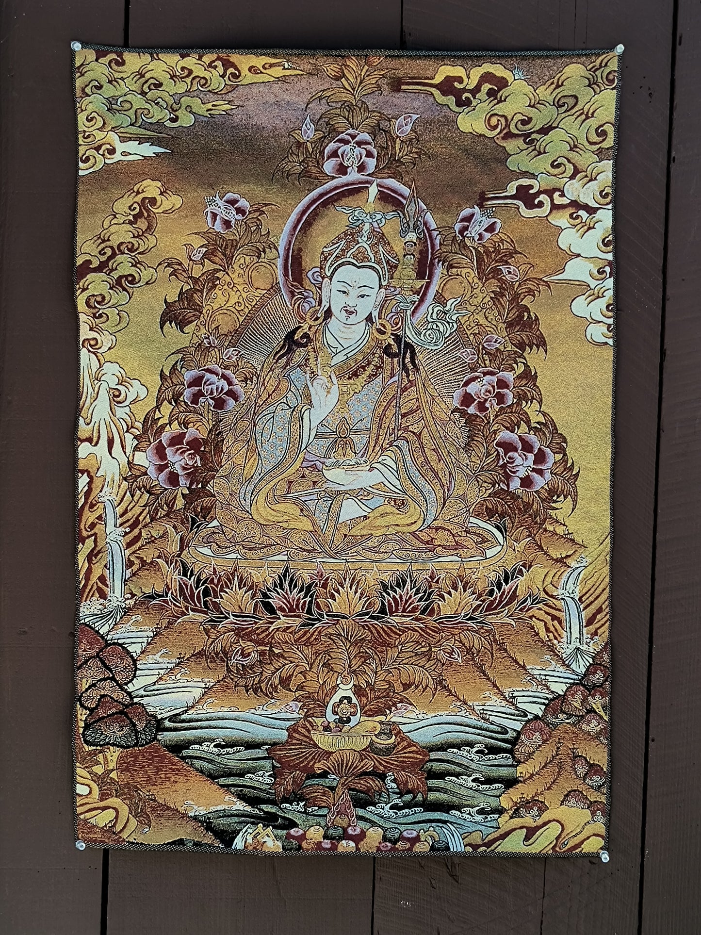 Guru Rinpoche Woven Wall Hanging