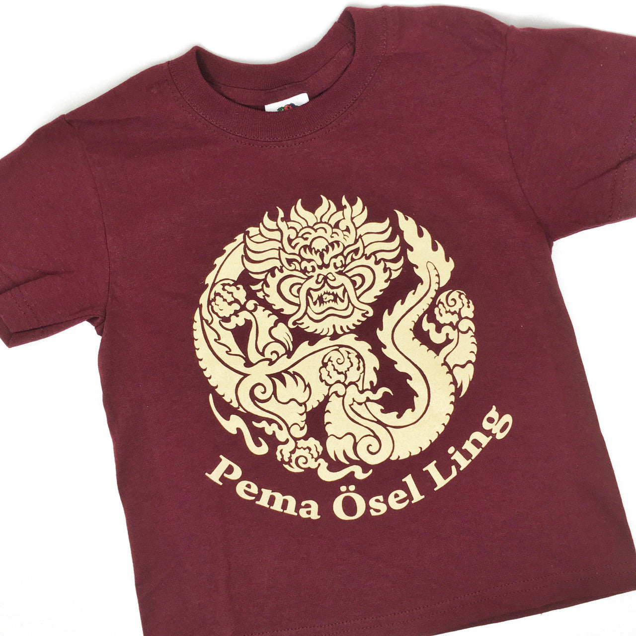 POL Dragon Logo Youth T Shirt - Maroon