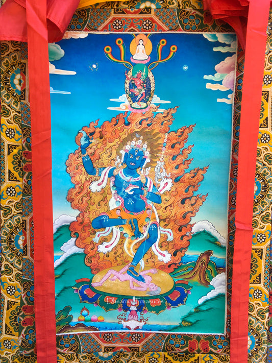 Troma Trikaya #2 Print Thangka - 40" x 28"