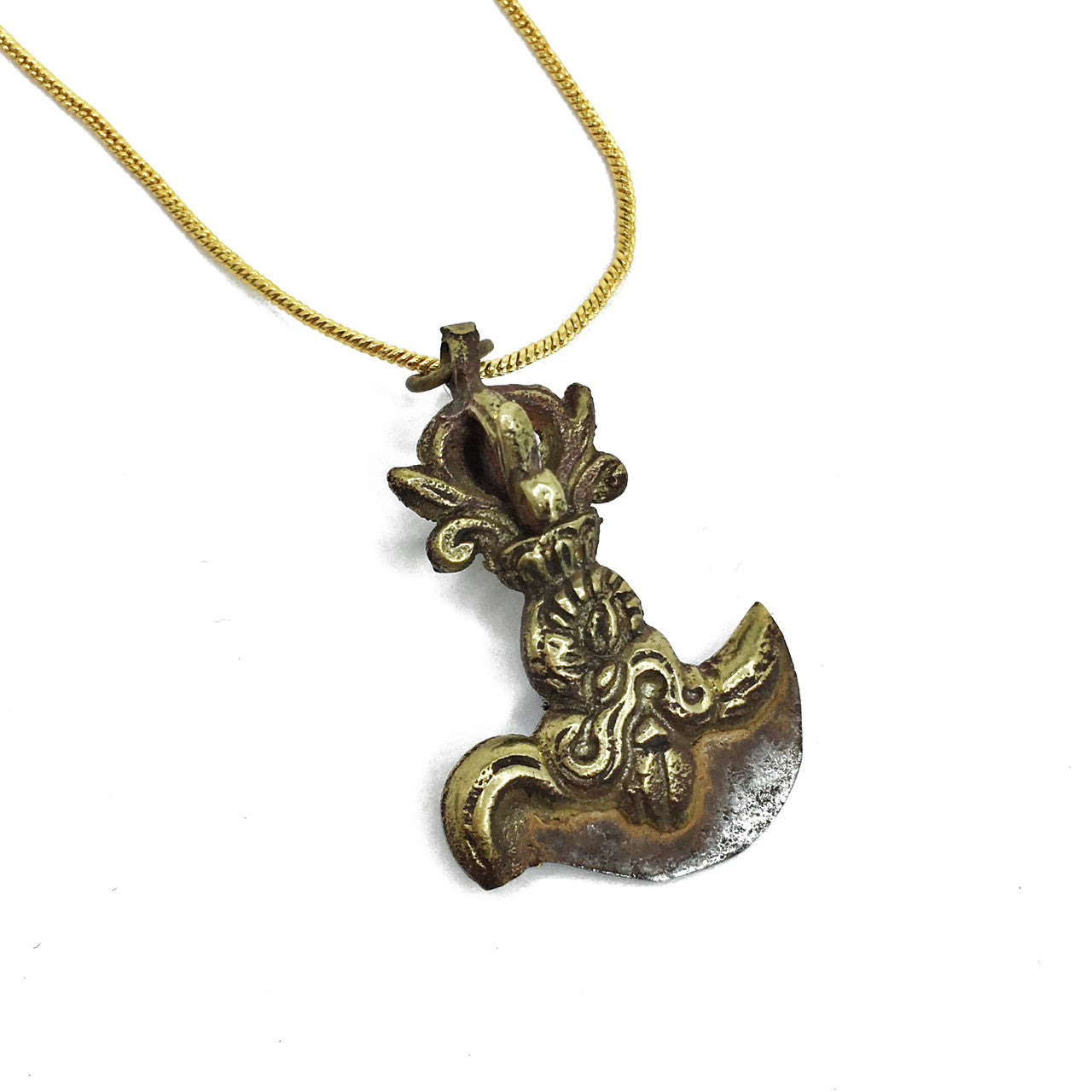 Driguk Pendant - Yellow Metal