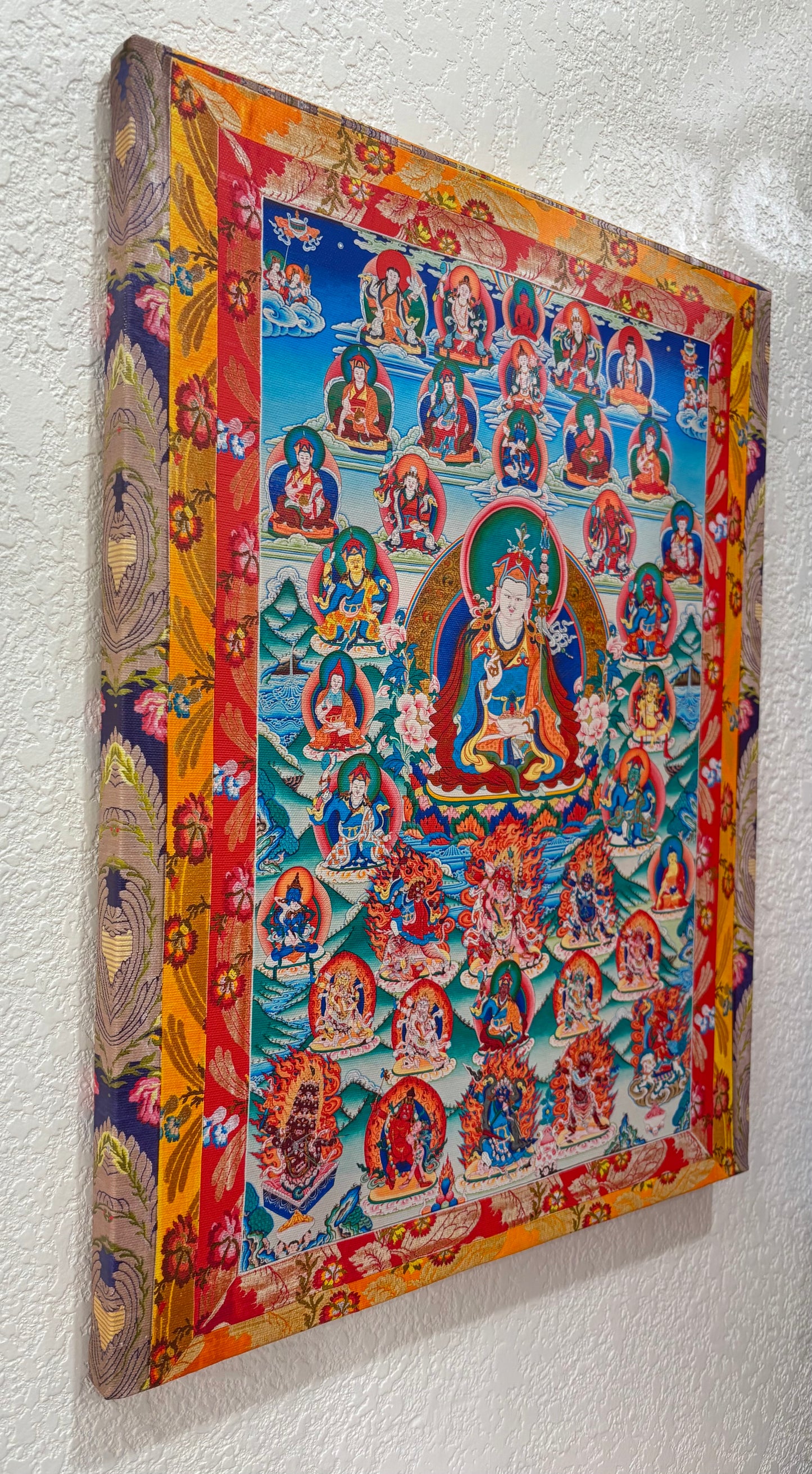 Seven Treasures Retinue Canvas Print 16"x20" (various colors)