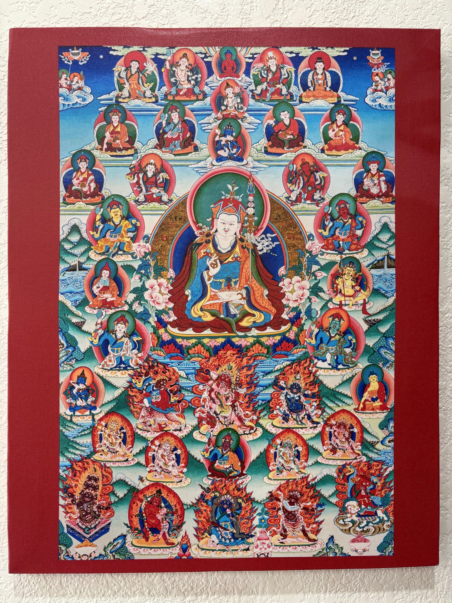 Seven Treasures Retinue Canvas 16"x20" (DISCOUNTED)