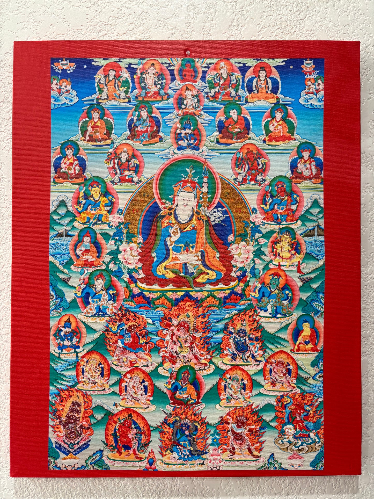 Seven Treasures Retinue Canvas 16"x20" (DISCOUNTED)