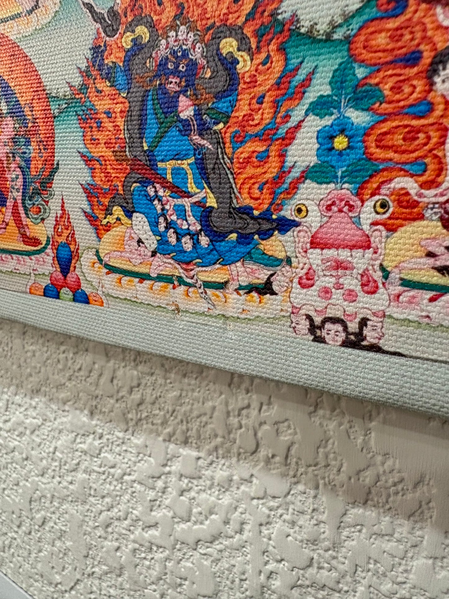 Seven Treasures Retinue Canvas 16"x20" (DISCOUNTED)