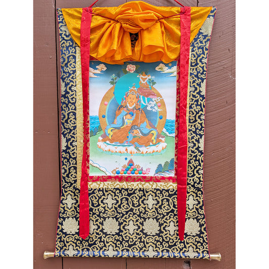 Orgyen Khandro Norlha Thangka 32"x42"