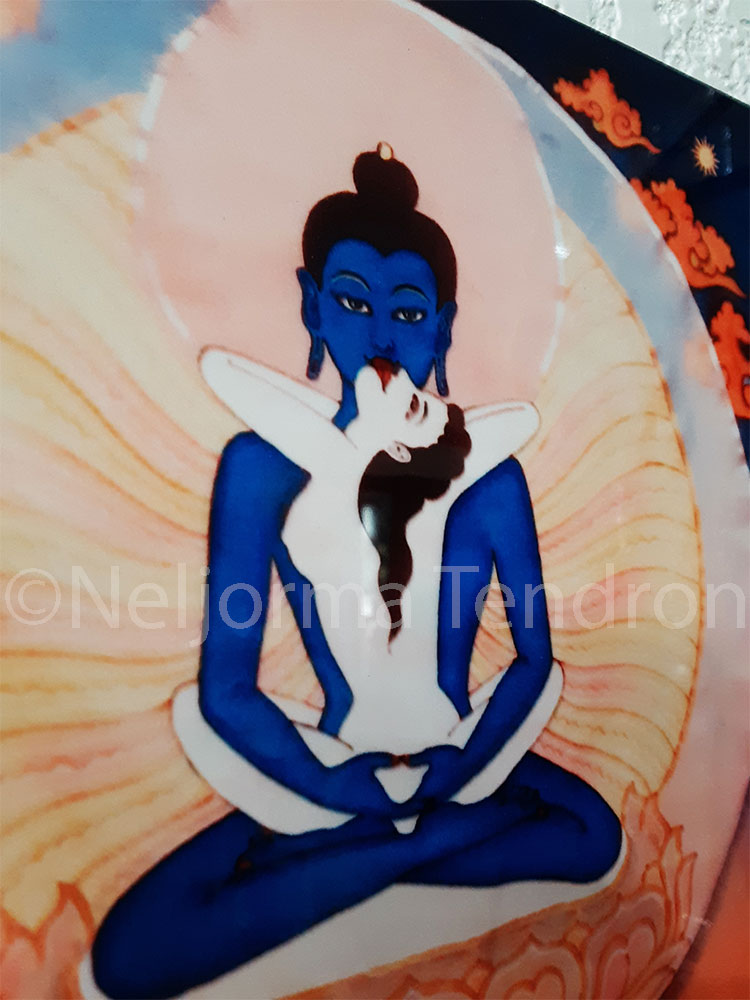 Kuntuzangpo Metal Print 8"x8" by Neljorma Tendron