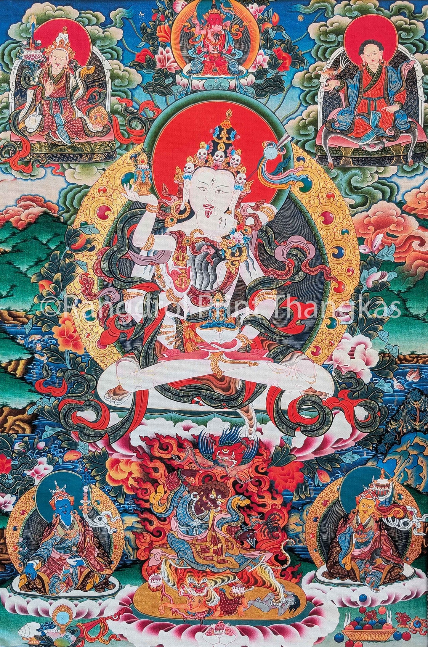 Tsokye Thuk Thik Print Thangka (various sizes)