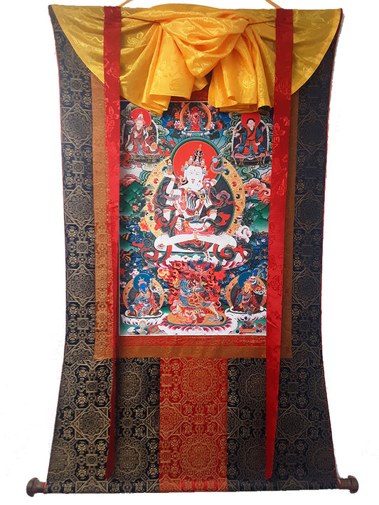 Tsokye Thuk Thik Print Thangka 48"x35"