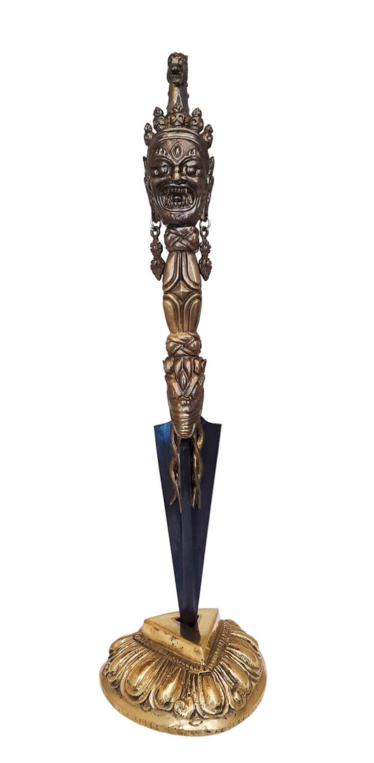 Dudjom Lingpa Terma Phurba by Natsog Dorje (Steel Blade)***